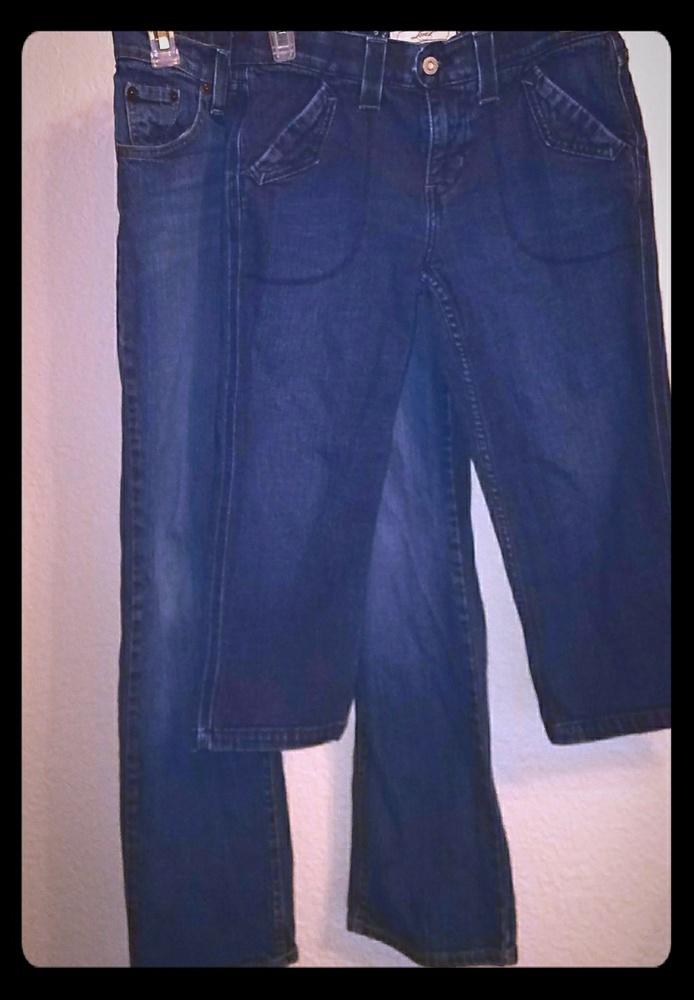 Any county girl'sdelight.  2 pairs of Levis.
